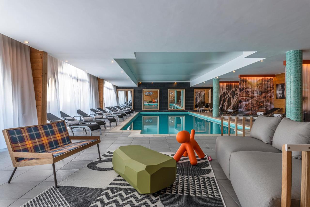 Chalet Hotel Kaya 생마르탱 드 벨빌 외부 사진