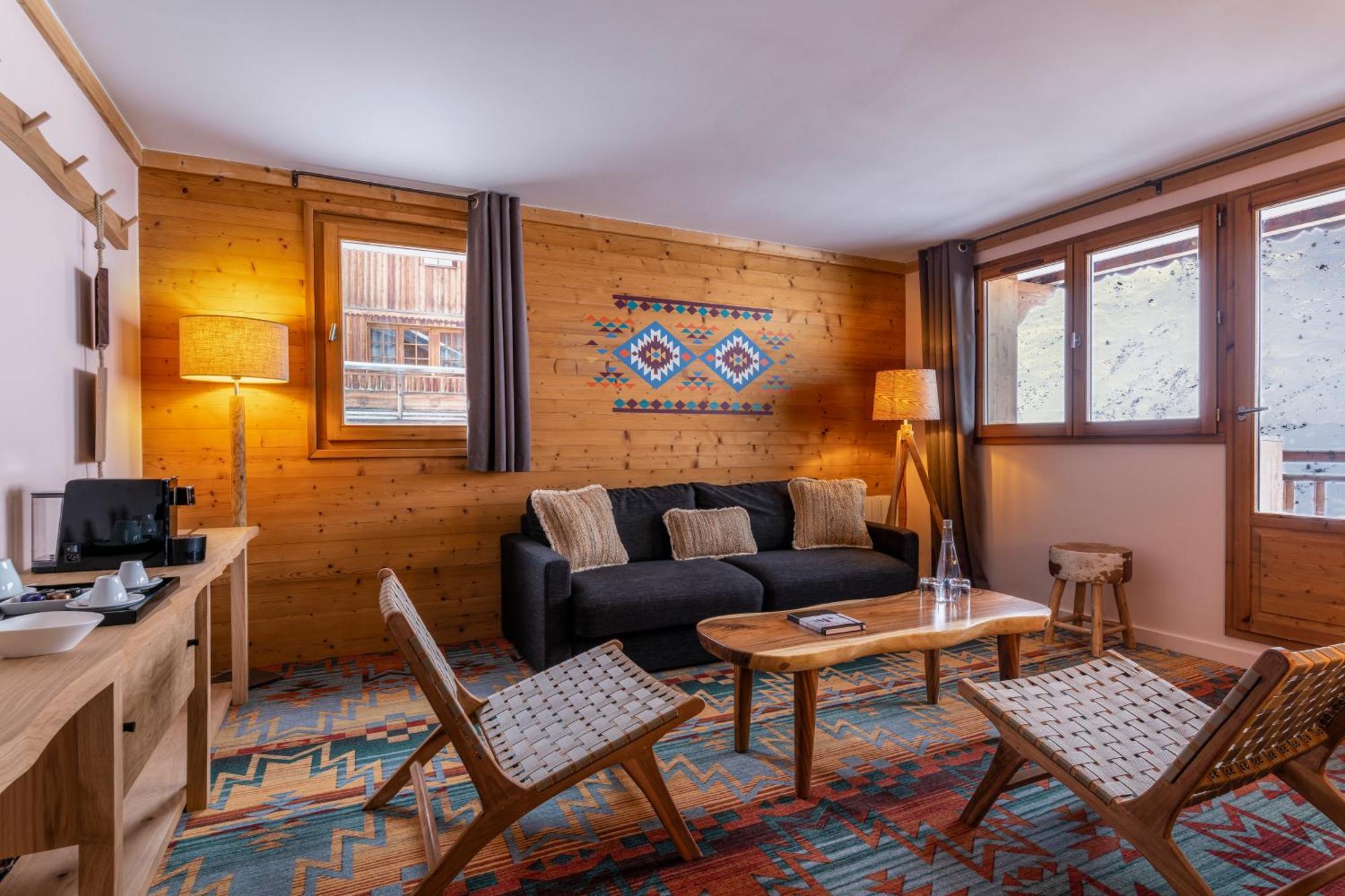 Chalet Hotel Kaya 생마르탱 드 벨빌 외부 사진