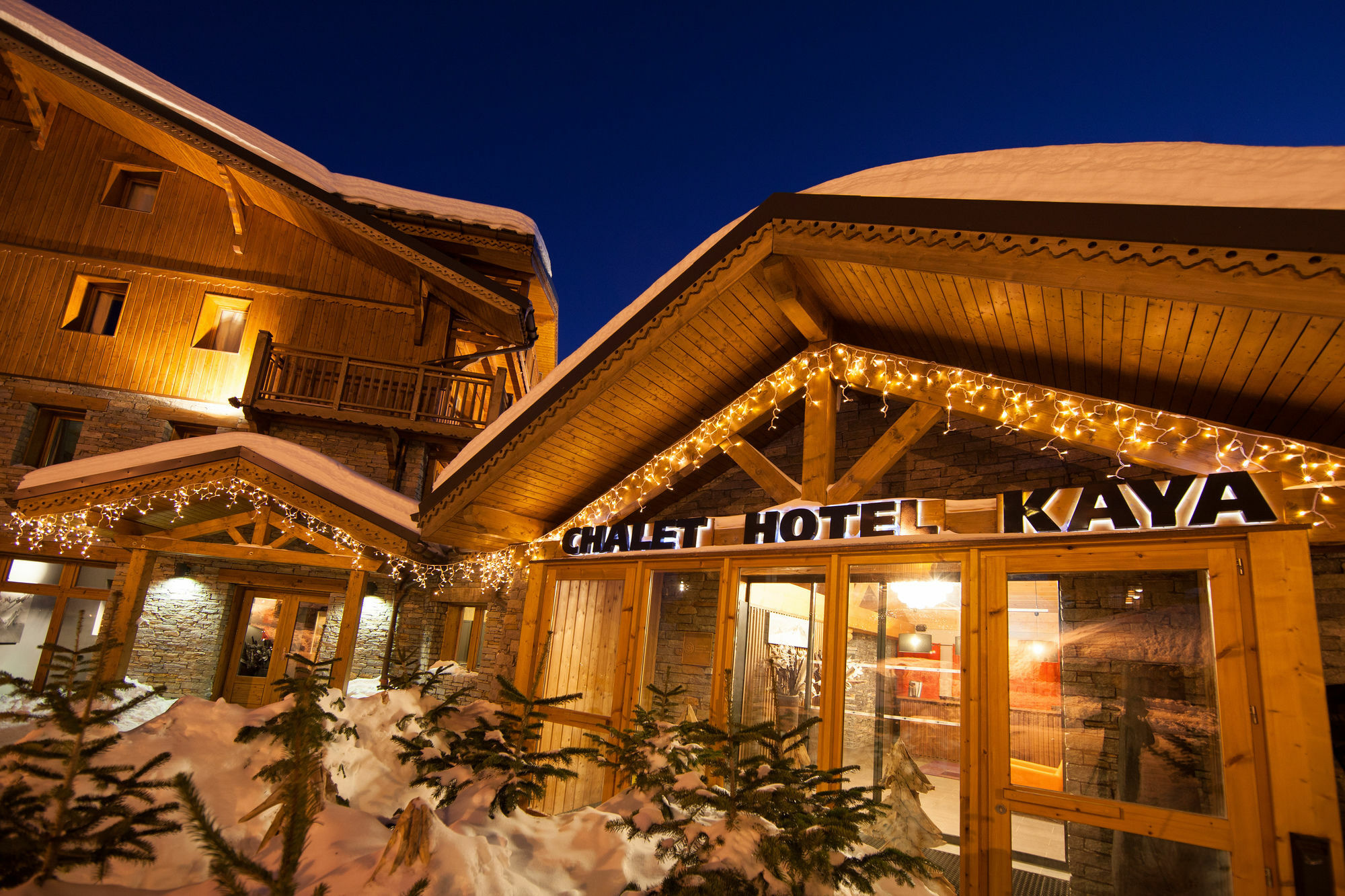Chalet Hotel Kaya 생마르탱 드 벨빌 외부 사진