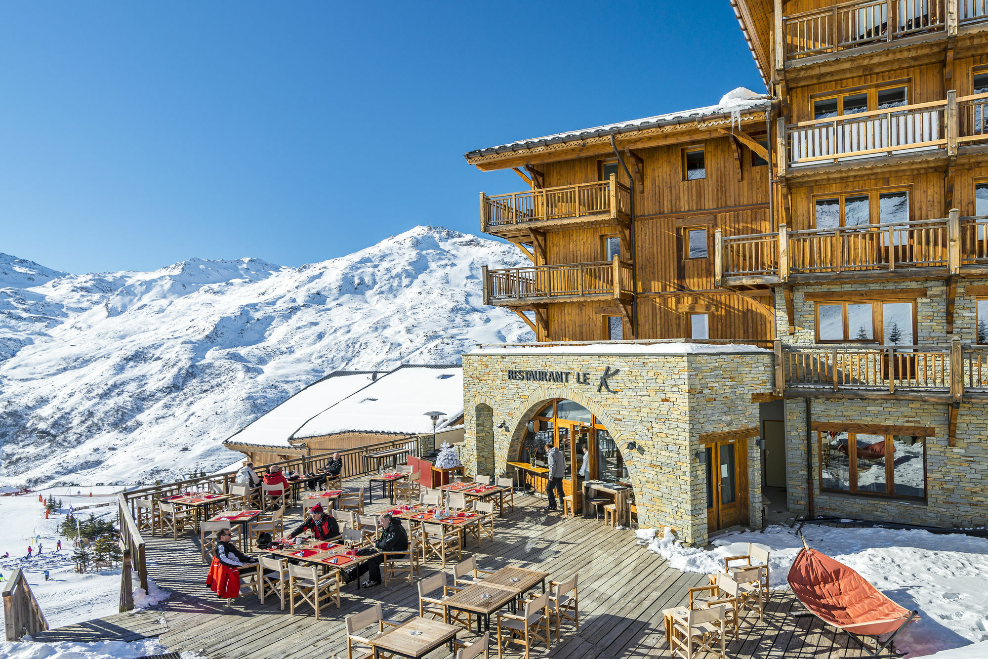Chalet Hotel Kaya 생마르탱 드 벨빌 외부 사진