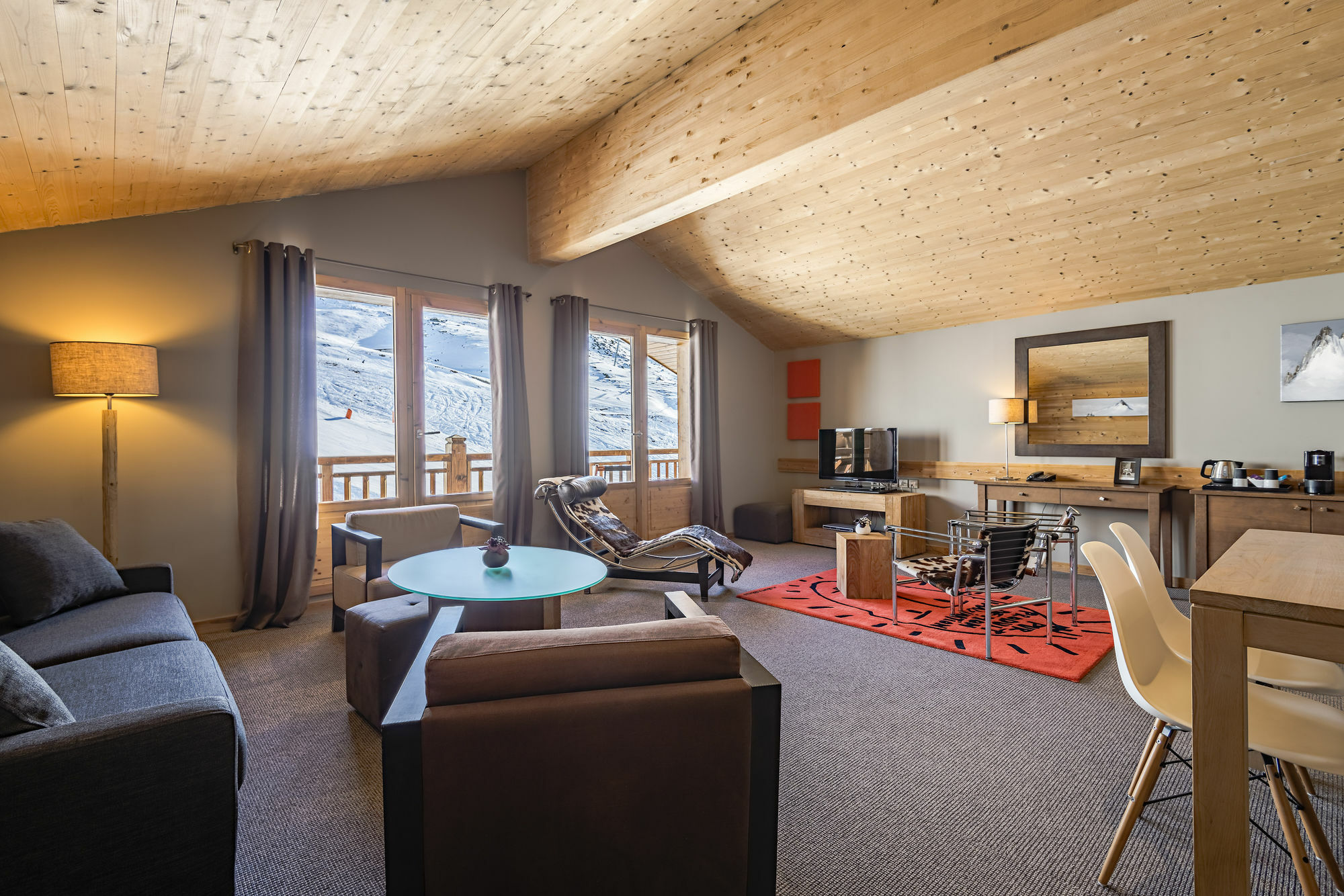 Chalet Hotel Kaya 생마르탱 드 벨빌 외부 사진