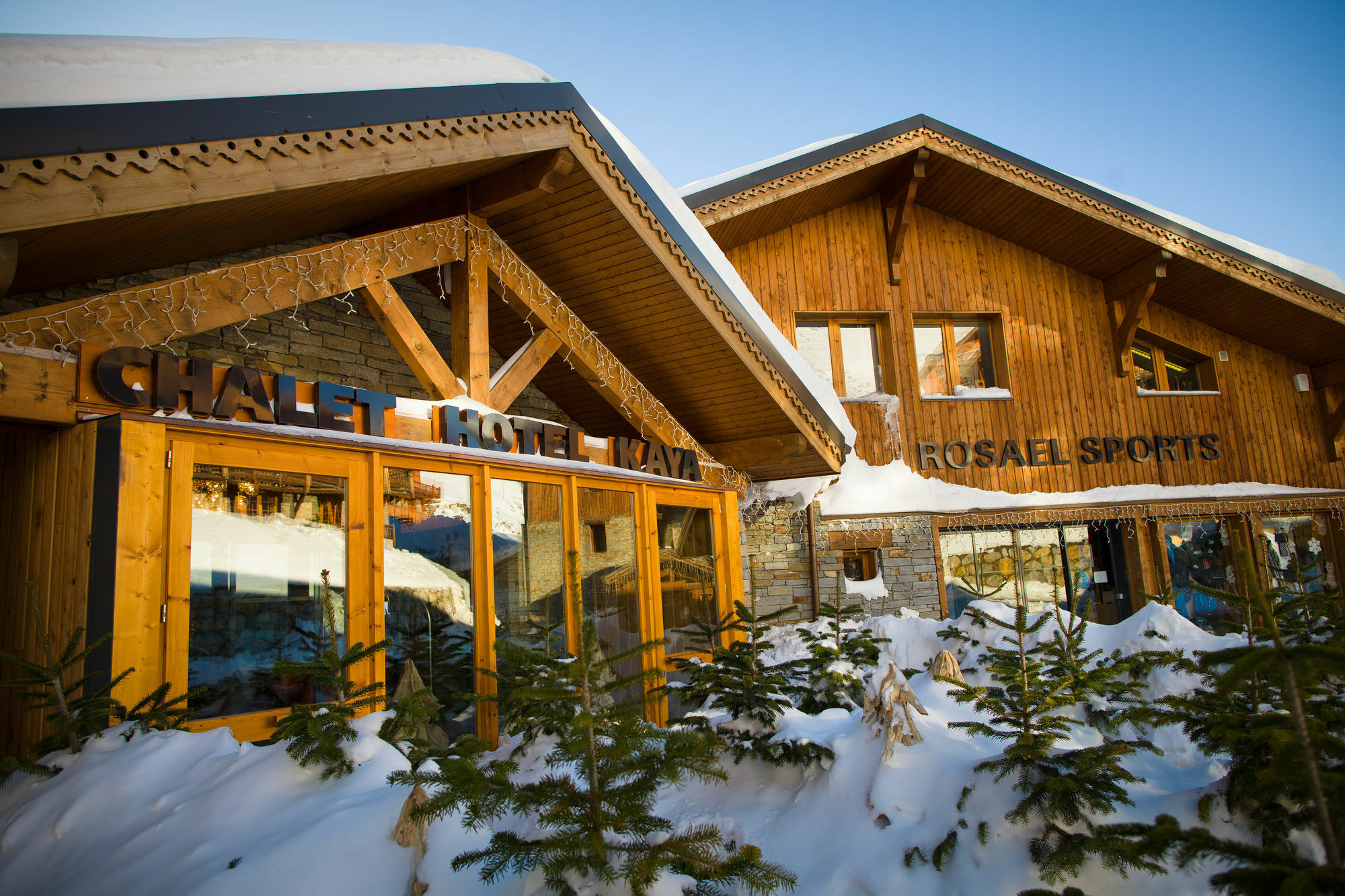 Chalet Hotel Kaya 생마르탱 드 벨빌 외부 사진