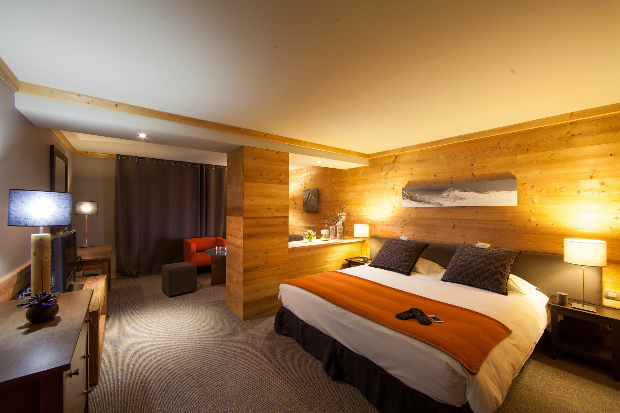 Chalet Hotel Kaya 생마르탱 드 벨빌 외부 사진